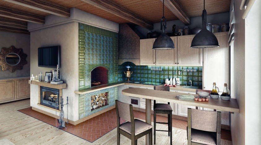 расстановка мебели на даче