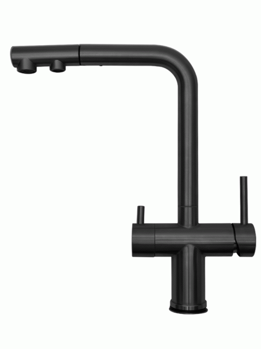 Смесители, Смеситель для кухни Osgard BALANS PLUS с возможностью подключения фильтрованной воды и вытяжным изливом