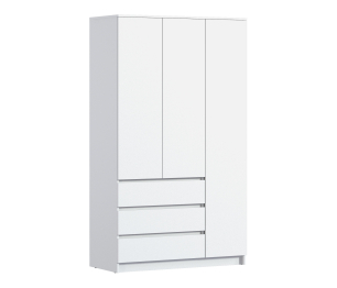 Шкаф 3 дверный с ящиками Леон СБ-3363