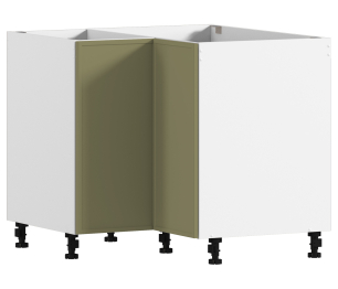 Квадро стол угловой (равносторонний) 2 дв 90х82 см