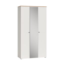 Шкаф для одежды Остин 13.336.03, белая шагрень, дуб золотой крафт