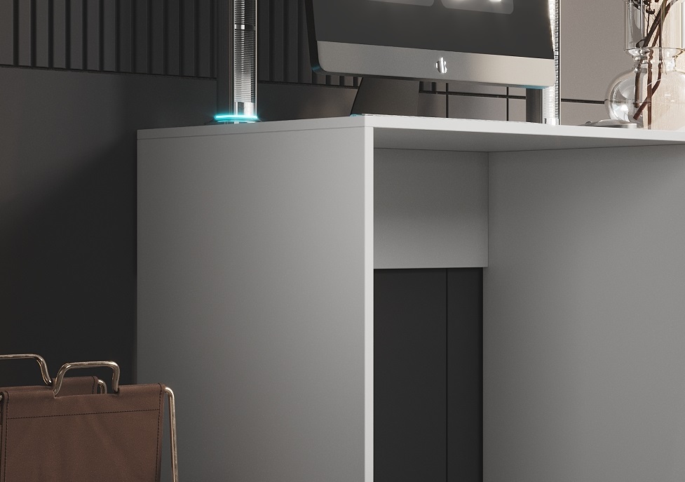 Прямые компьютерные столы, Стол письменный Стандарт ЛДСП