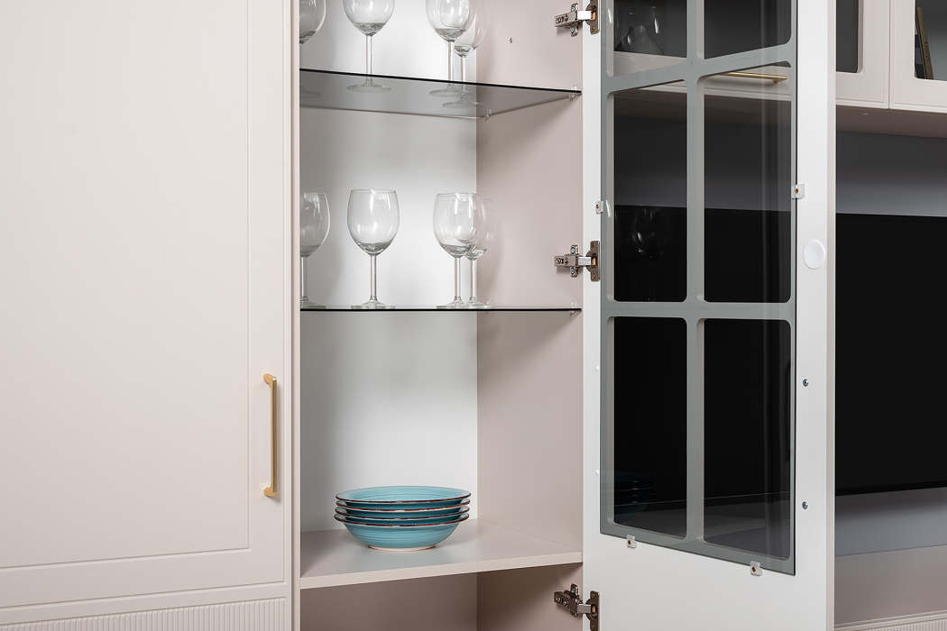 Стеклянные, Шкаф-витрина Ричфорд 16.369