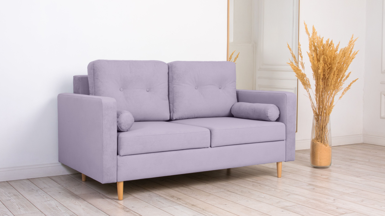 Диваны прямые кухонные, Диван Lucas 140, велюр