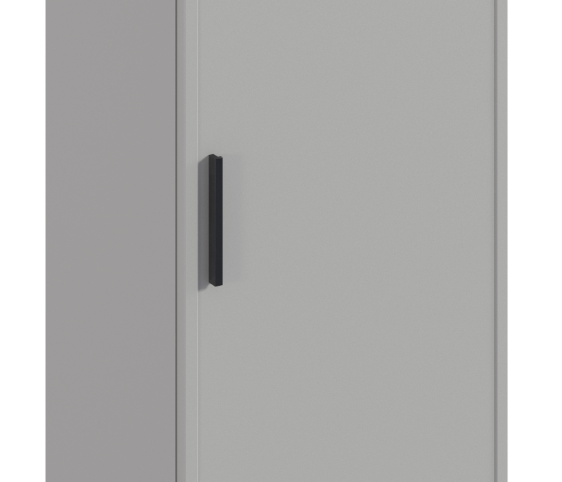 Шкафы распашные, Шкаф-пенал Милан СБ-3255 Серый