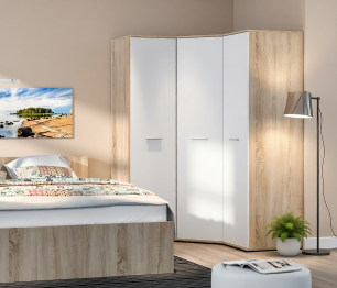 Шкаф угловой Мамбо СБ-2678