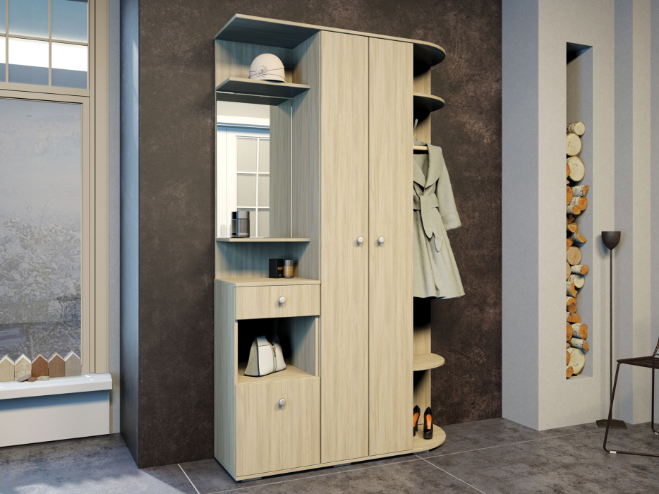 Прихожие, Прихожая Виза ЛДСП