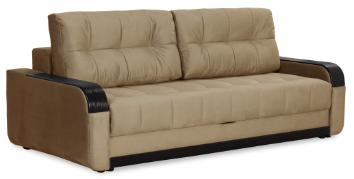 Прямой диван Татьяна 5 БД, еврокнижка, велюр