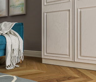 Шкаф 2 дверный Гранд / Ливерпуль СБ-3506 Дуб Приморский Белый/МДФ Классика Светлый