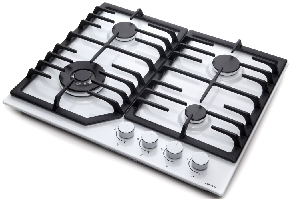 Встраиваемые варочные панели, Газовая варочная панель Konigin Blaze 604 Эмаль