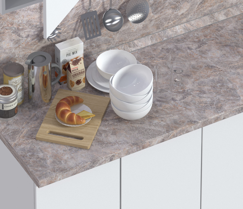 Столешницы, Столешница 38*3050*600 Витория 1U/8278 в упаковке