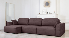 Диваны угловые в гостиную, Диван угловой Trump, велюр