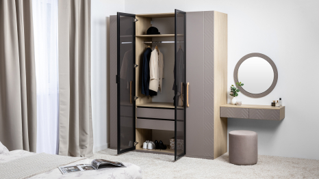 Шкаф-витрина Амьен 16.395