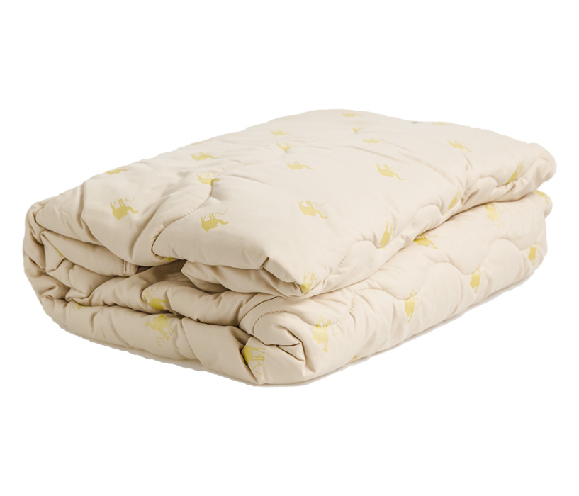 Одеяла, Одеяло из верблюжей шерсти в чехле из микрофибры, 172х205 см