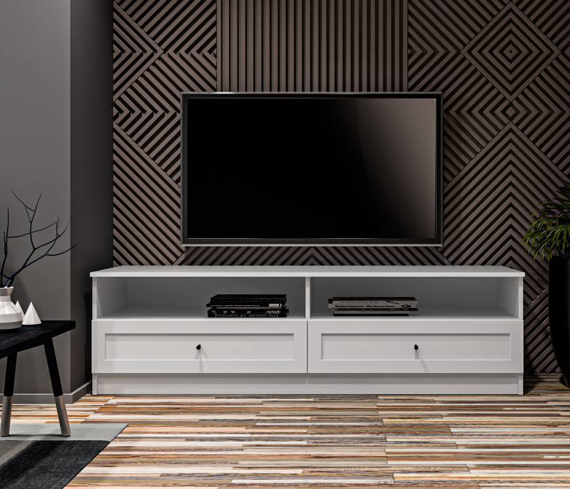 ТВ-тумбы, Тумба Твин СБ-3382 Белый