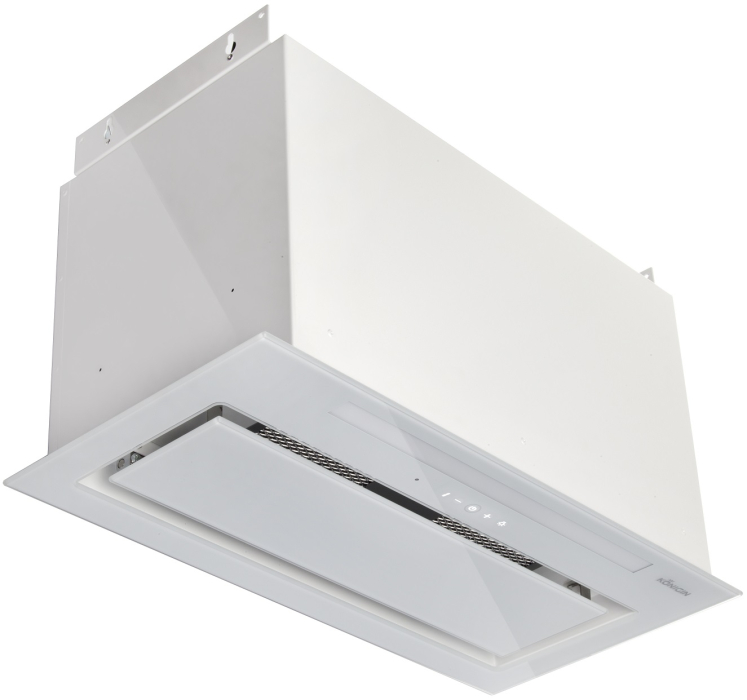 Вытяжки, Кухонная вытяжка Navi White Glass 60