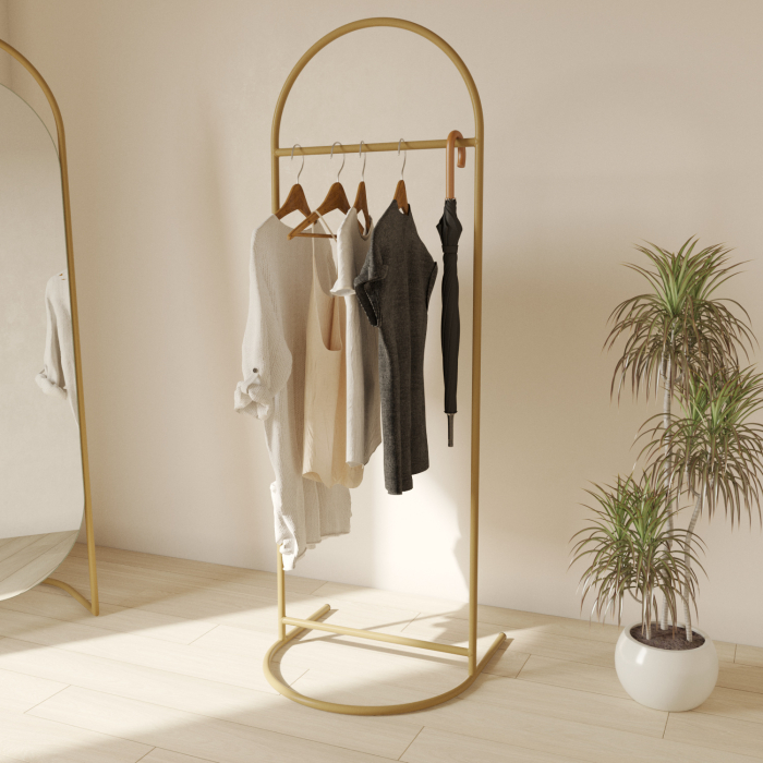 Вешалки, Дизайнерская напольная вешалка ручной работы GENGLASS Evesa