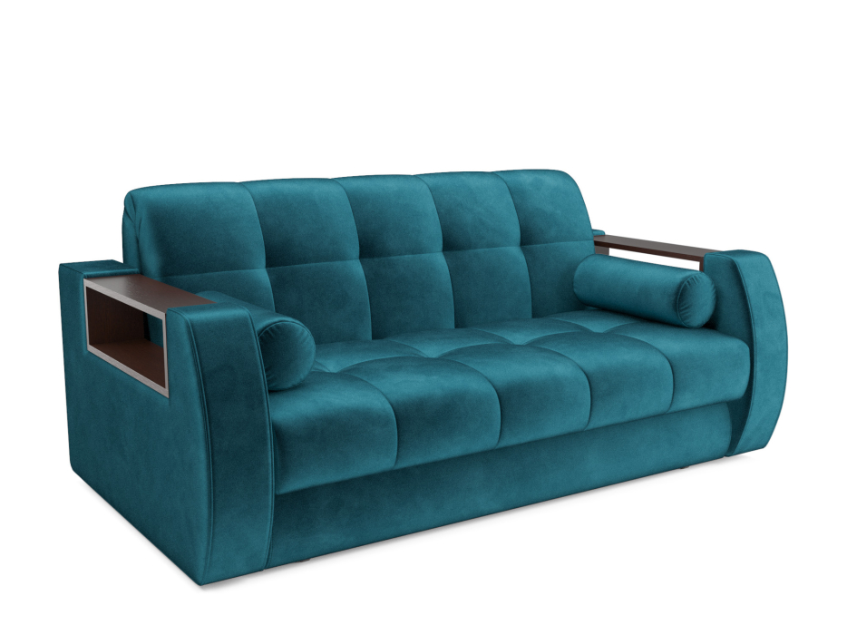 Диваны кровати со спальным местом, Прямой диван Боро №3, вельвет (бархат)