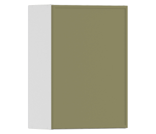 Квадро шкаф навесной 1 дв 50х72 см