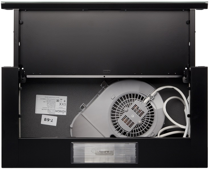 Вытяжки, Кухонная вытяжка Konigin Helena Black Glass 60