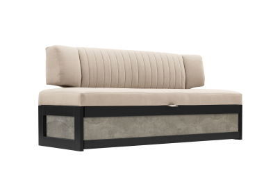 Прямой кухонный диван Парус 174 Ателье светлое