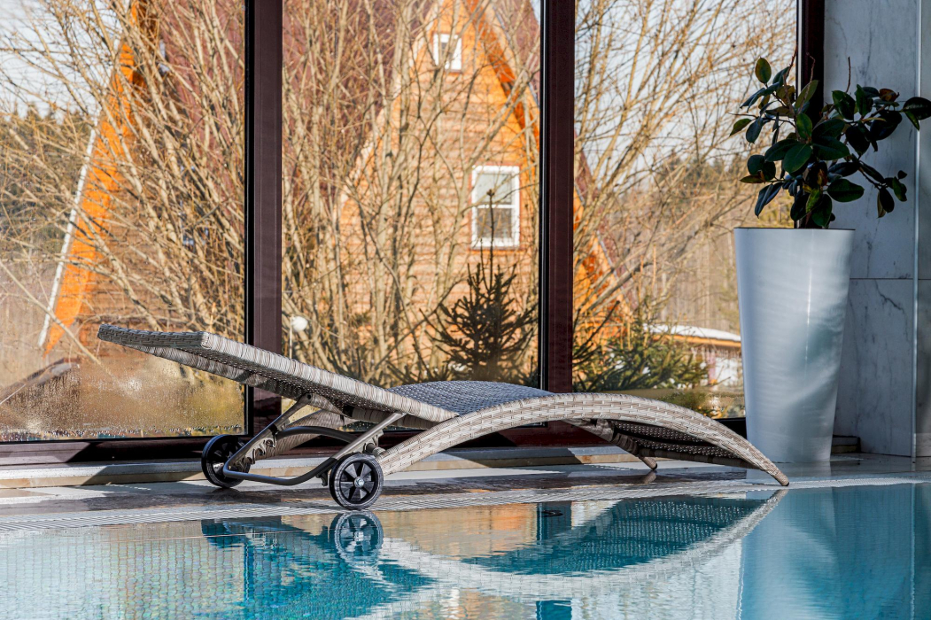 Шезлонги, Шезлонг AGATA бежевый без матраса