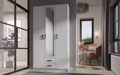 Шкаф Трио распашной 1,2 м ЛДСП