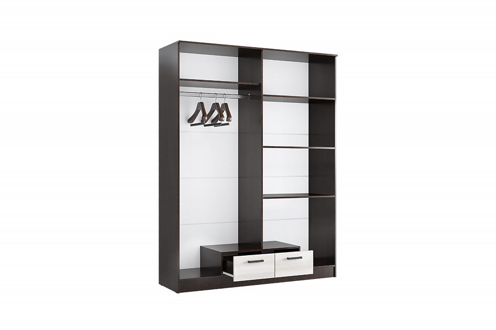 Комплектующие, Комплект полок для распашного Шкафа Адель 1,6