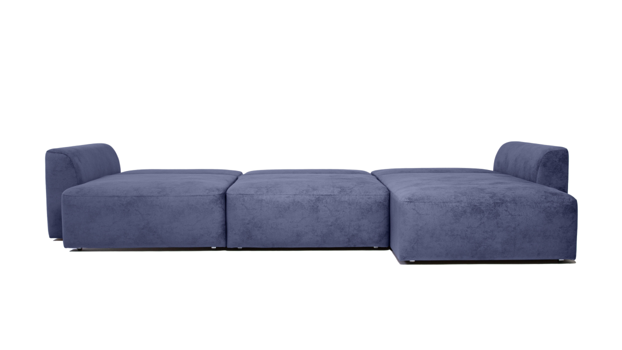 Диваны угловые в гостиную, Диван угловой Trump, велюр