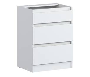 Леон стол 3 ящ 60х82 см