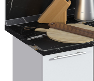 Кромка пласт 2435*44 с/к Черный Тунис 3074