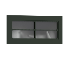 MODERN, MODERN фасад для шкафа навесного со стеклом 80х36 см