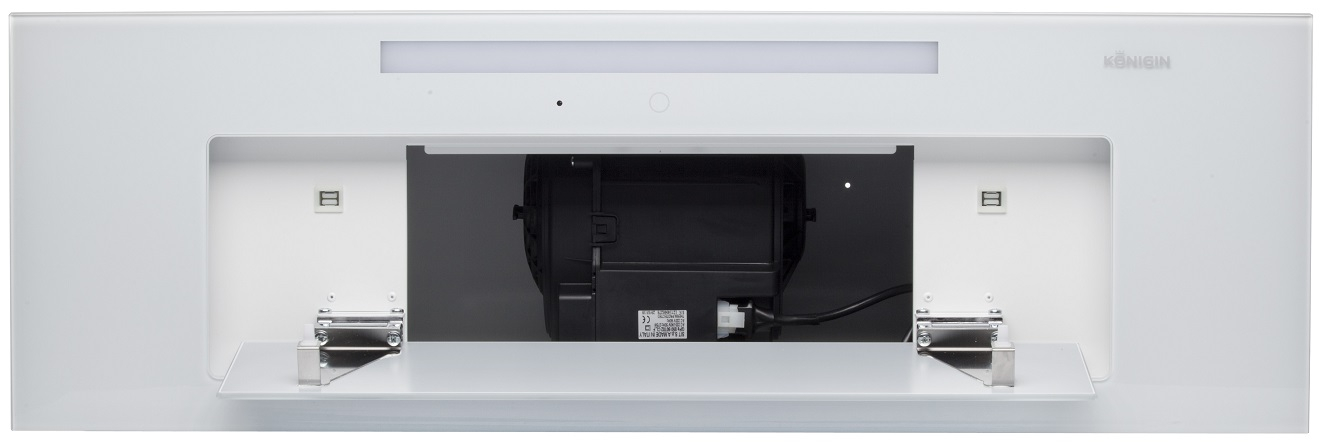 Вытяжки, Кухонная вытяжка Navi White Glass 90