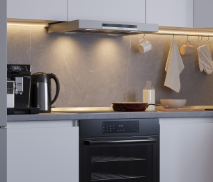 Кухонный гарнитур Леон угловой 210х100 см, белый