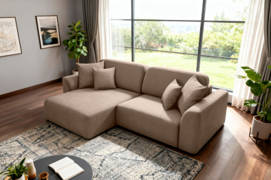 Диван угловой Спейс, Велюр