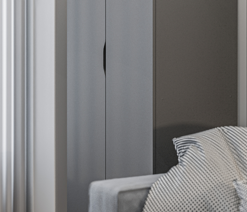 Шкафы распашные, Шкаф 2 дверный Бруклин СБ-3346