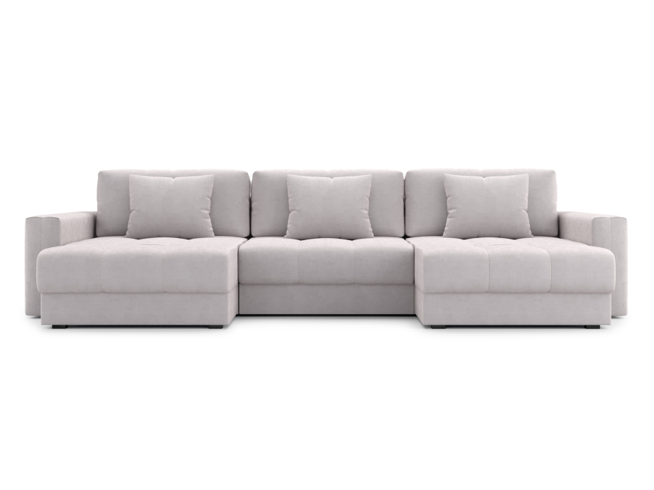 Диваны угловые в гостиную, Диван П-образный Кастел М102