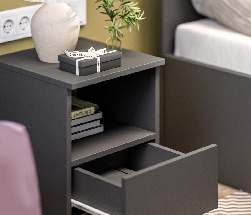 , Прикроватная тумба Альфа СБ-2957