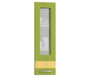 Регина22 ФВ-130/2 витрина Оливковый глянец