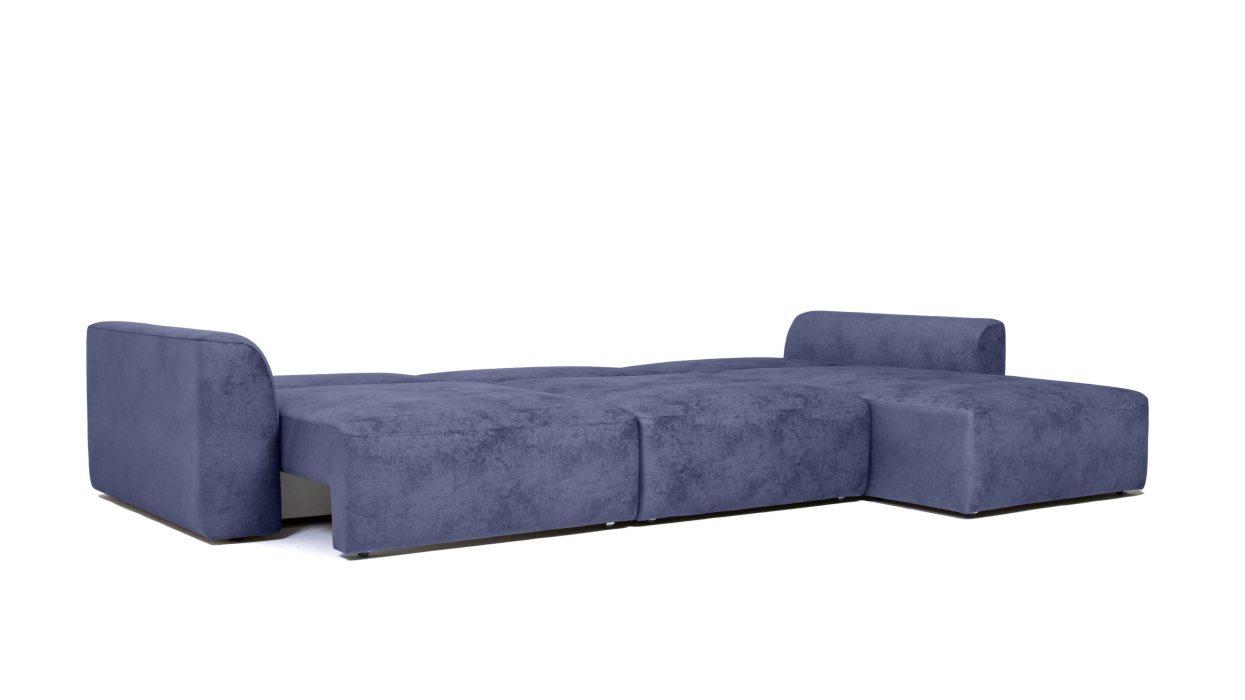 Диваны угловые в гостиную, Диван угловой Trump, велюр