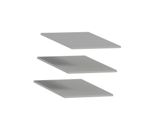 Полки 500 Милан СБ-3302 Серый (опция)