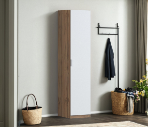 Шкаф однодверный Макс 500 мм, вариант №2 (ЛДСП, дуб вотан)