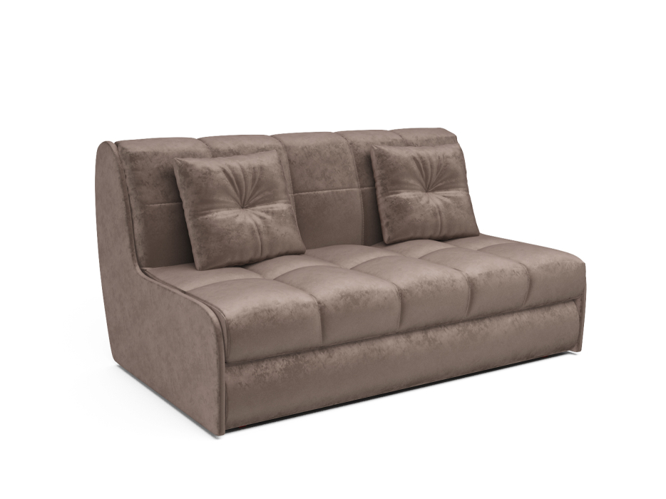 Диваны кровати со спальным местом, Прямой диван Боро №2, вельвет (бархат)