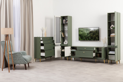 Шкаф витрина Марион 16.397.01