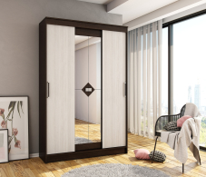 Шкафы-купе, ЛДСП Шкаф-купе АГАТ Венге-Лоредо