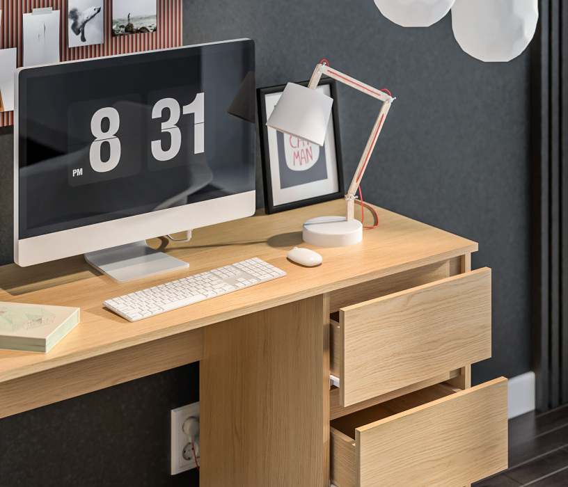 Прямые компьютерные столы, Стол Леон СБ-3336